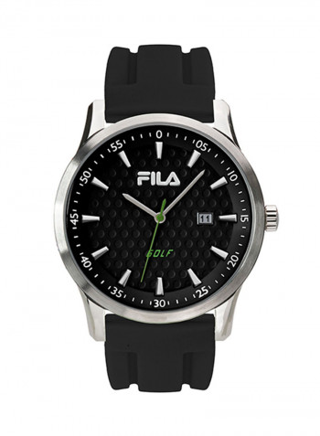 Men's Silicone Analog Watch 38-154-001