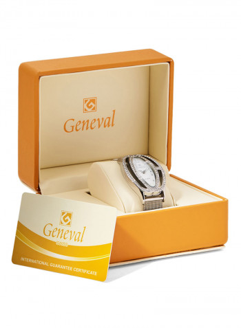 Women's Water Resistant Stainless Steel Analog Wrist Watch