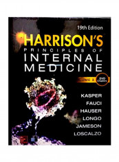 Harrison's Principle Of internal Medicine Hardcover 19th Edition