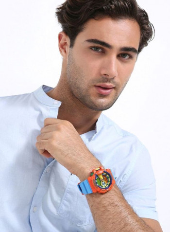 Men's Water Resistant Analog/Digital Watch GA-400-4ADR