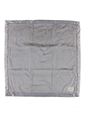 Cuddle Patchwork Receiving Blanket Polyester Oyster-Fleur de lis 91.4x91.4centimeter