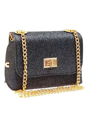 Glitter Shoulder Bag Grey