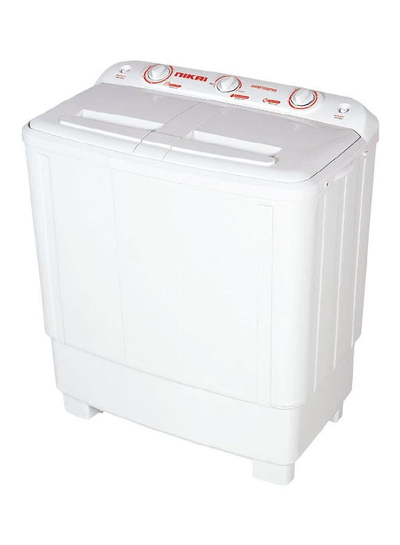 Semi Automatic Washing Machine Twin Tub 7 kg 190 W NWM700SPN9 White