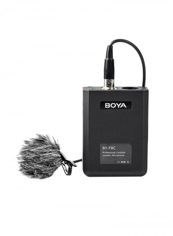 Cardioid Lavalier Condenser Microphone D52451 Black/Grey