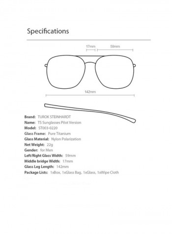 Polarized Pilot Sunglasses