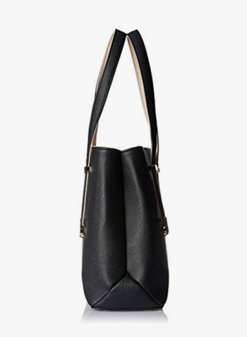 Polyester Blend Shoulder Bag Black