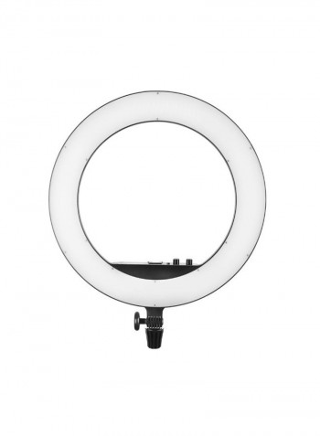 Ring LED Video Light Black/White