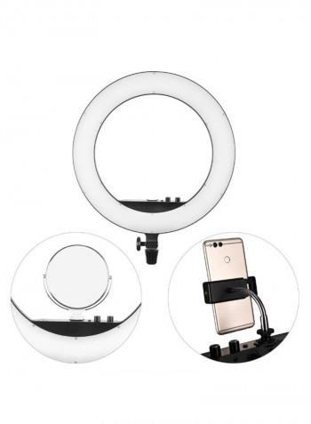 Ring LED Video Light Black/White