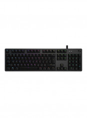 G512 CARBON LIGHTSYNC RGB Mechanical Gaming Keyboard with GX Brown switches Tactile Black