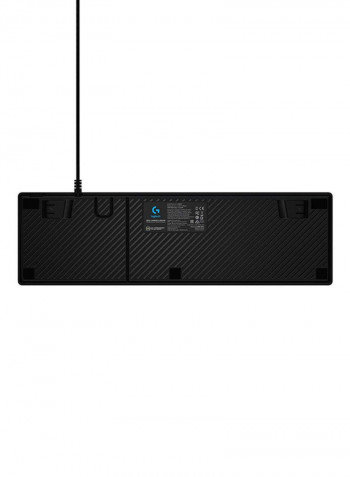 G512 CARBON LIGHTSYNC RGB Mechanical Gaming Keyboard with GX Brown switches Tactile Black