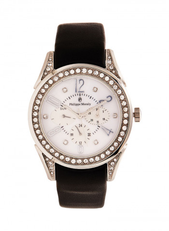 Women's Water Resistant Leather Analog Wrist Watch LS1112WPWB
