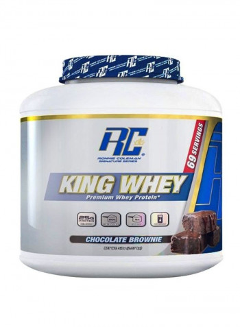 King Whey Premium Whey Protein Powder - Chocolate Brownie