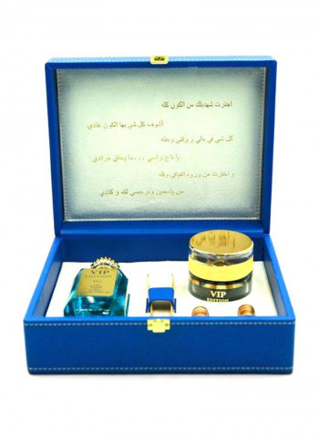 طقم هدية عطور في آي بي إيديشن Momayaz Perfume 100 ml, Momayaz Dhukhoon 60 gram, Concentrated Oil 3ml