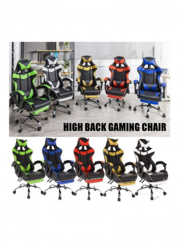 Office Gaming Chair Black/Blue 83 x 33 x 58cm