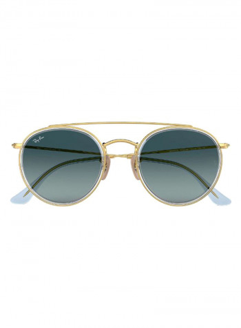Classic Round Sunglasses - Lens Size: 51 mm