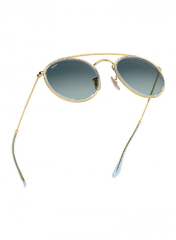 Classic Round Sunglasses - Lens Size: 51 mm