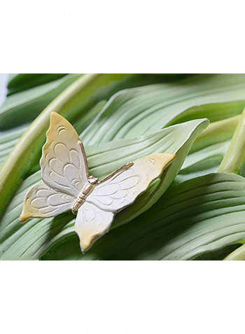 3 Panels Nature Patterns 3D Wall Art Green/White 14.23kg
