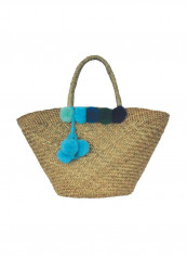 Hola You Tote Bag Brown/Blue reviews Hola You Tote Bag Brown/Blue