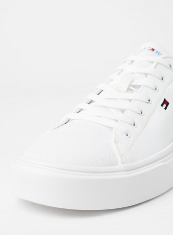 Signature Tape Lightweight Sneakers White