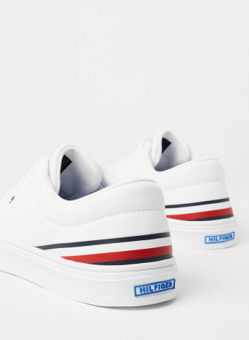 Signature Tape Lightweight Sneakers White