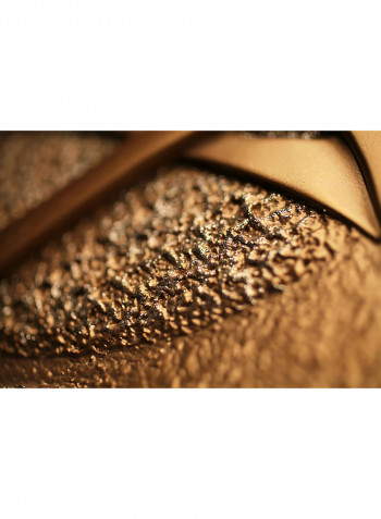 4 Panels 3D Wall Art Gold/Black 9.31kg