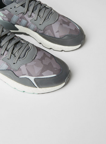 Nite Jogger Shoes Grey Five/Grey Two/Blush Green