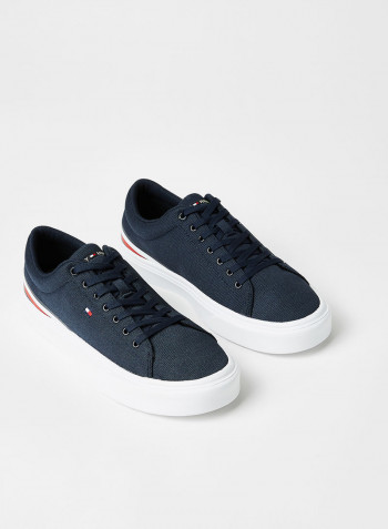 Signature Tape Lightweight Sneakers Navy