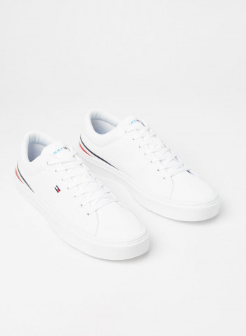 Signature Tape Lightweight Sneakers White