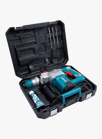 SDS Plus Rotary Electronic Hammer Teal/Red/Silver 8.5kg