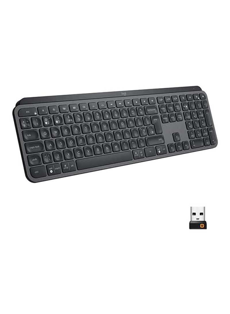 MX Keys Wireless Illuminated Keyboard For Mac/IPAD/IOS Devices BLACK