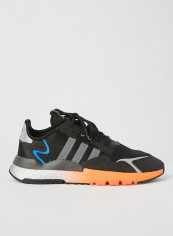 Nite Jogger Sneakers Core Black/Black Silver/Solar Red