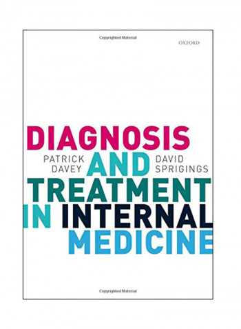 Diagnosis And Treatment In Internal Medicine Paperback