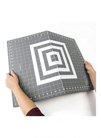 Folding Cutting Mat Grey