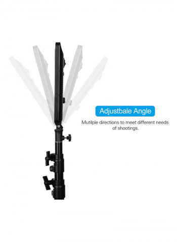 LED Photography Light With AC/DC Adapter White