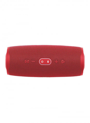 Charge 4 Portable Bluetooth Speaker Red