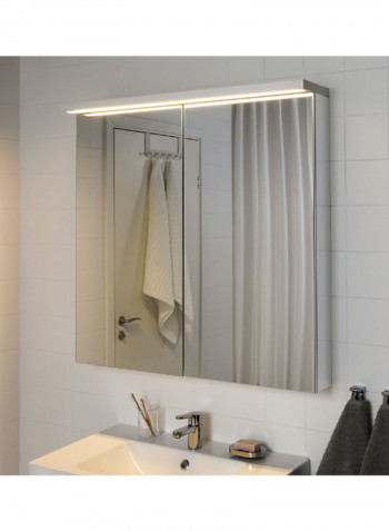 LED Cabinet/Wall Lamp White 100 x 13 x 3centimeter