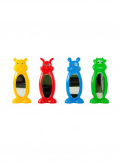 4-Piece Funny Animal Distorting Mirror Set