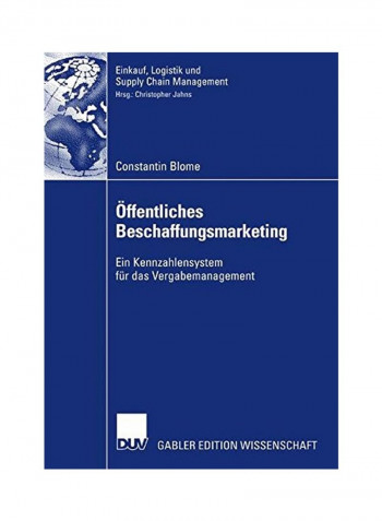 Ffentliches Beschaffungsmarketing Paperback