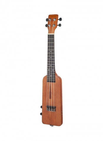 Creative Bottle Shape 23 Inch Solid Wood Okoume