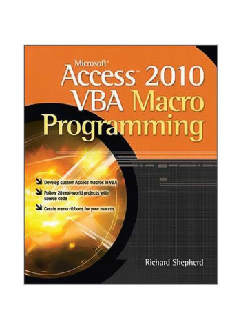 Microsoft Access 2010 VBA Macro Programming Paperback