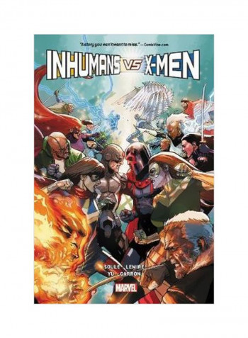 Inhumans Vs. X-men Hardcover English by Charles Soule - 18 July 2017
