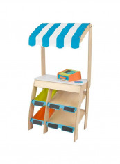 Grocery Marketplace Pretend Play 60.96x41.02x120.02cm