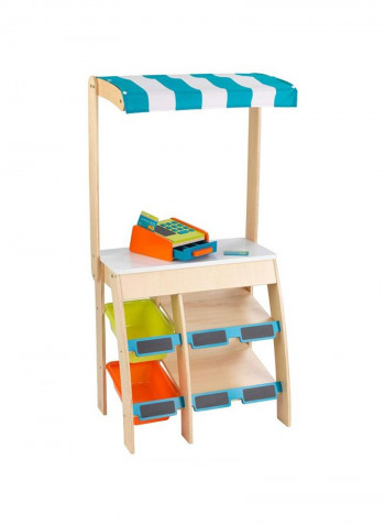 Grocery Marketplace Pretend Play 60.96x41.02x120.02cm