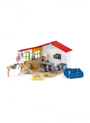 Farm World 27-Piece Vet Practice Playset 32x17x35cm