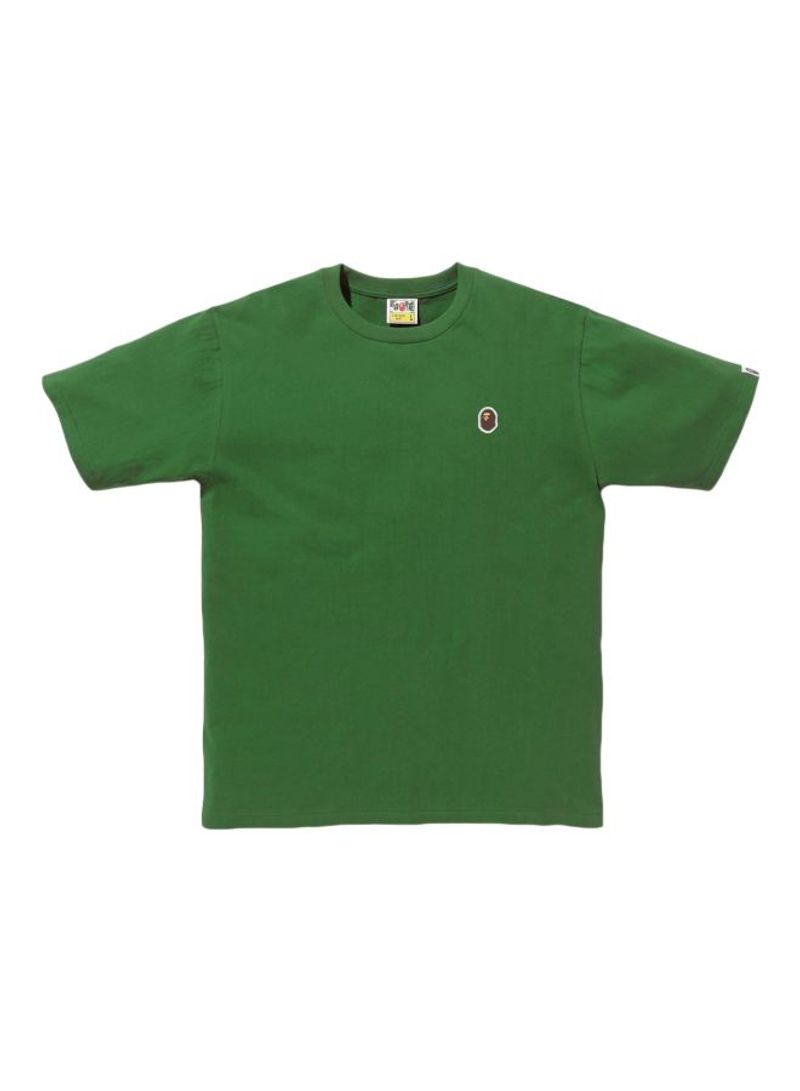 Cotton Short Sleeves T-shirt Green