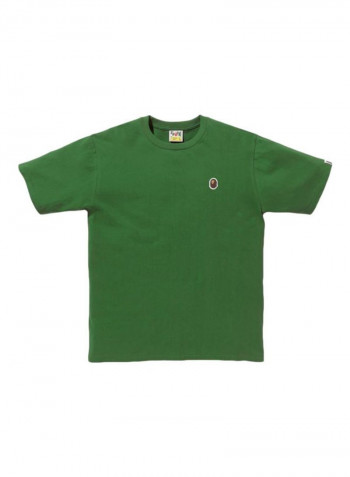 Cotton Short Sleeves T-shirt Green