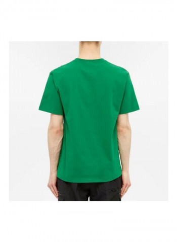 Ape Printed Short Sleeves T-shirt Green/Brown/White