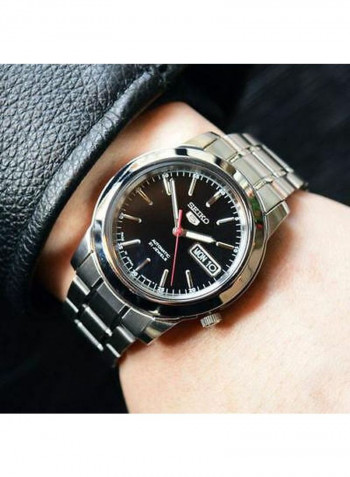 Men's 5 Automatic Water Resistant Analog Watch SNKE53J1