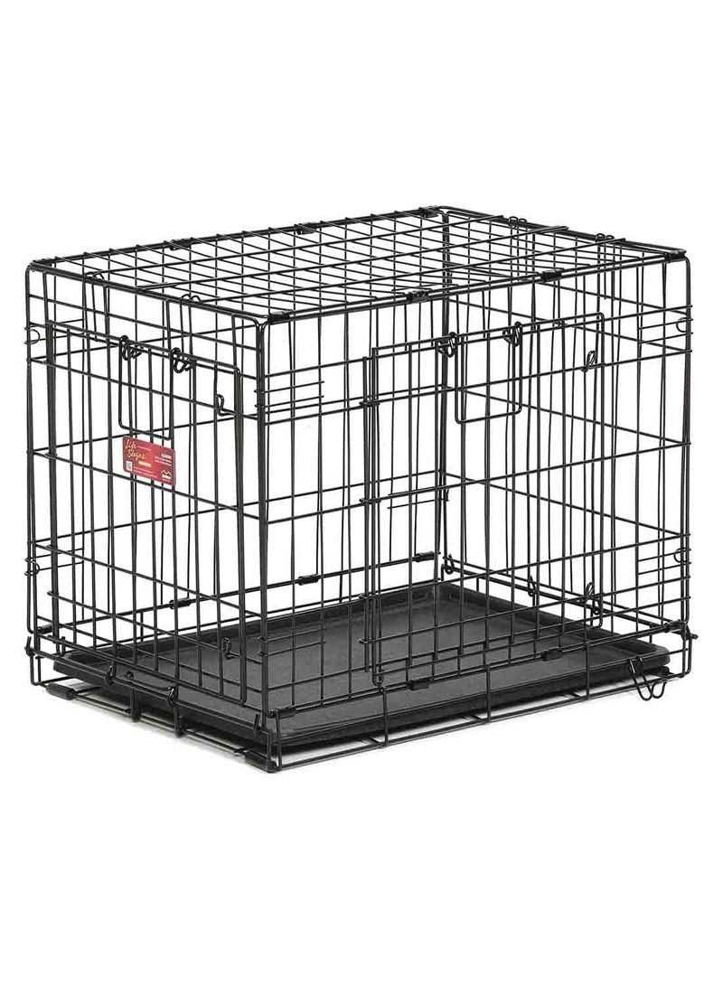 Life Stage A.C.E. Double Door Crate Black 36inch