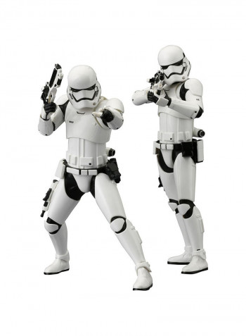 2-Piece First Order Stormtrooper ArtFX+ Action Figure 18cm Set